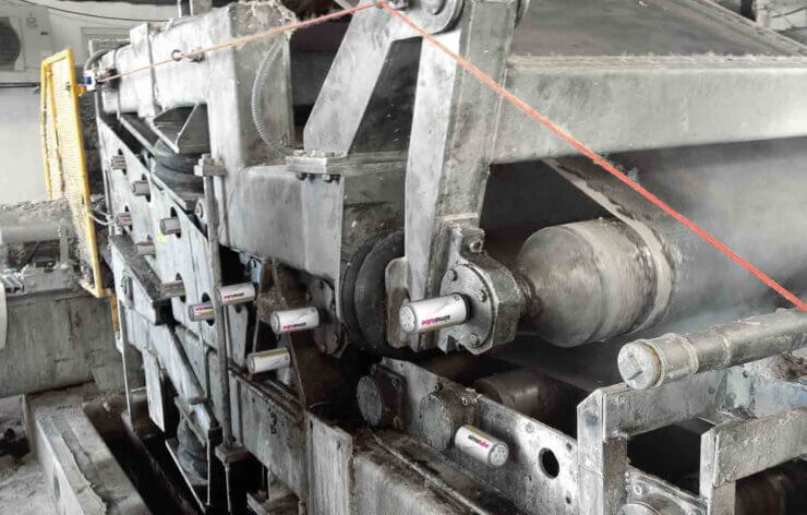 シマルーベ使用例 製紙機械